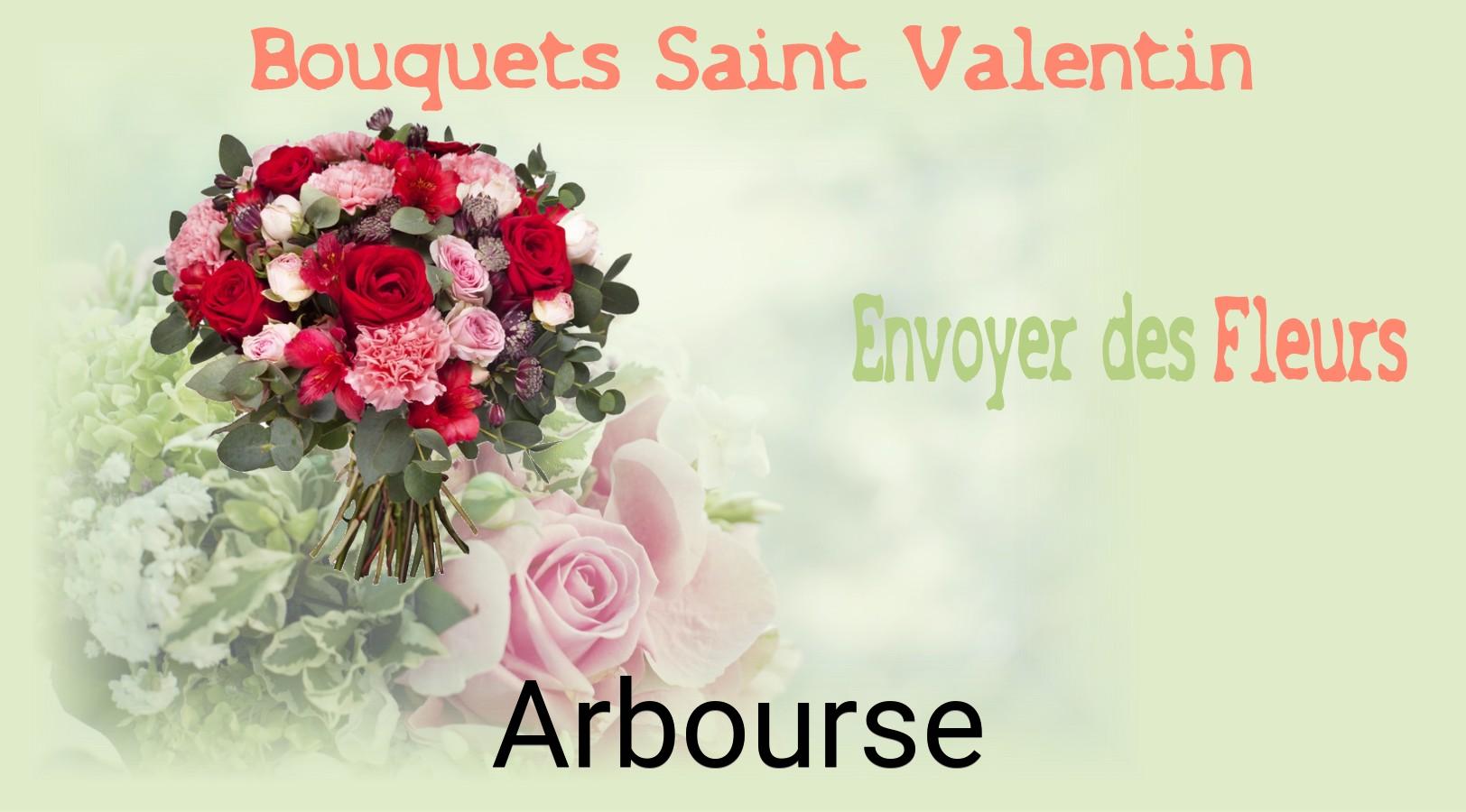 Roses de Saint-Valentin livrées à Arbourse